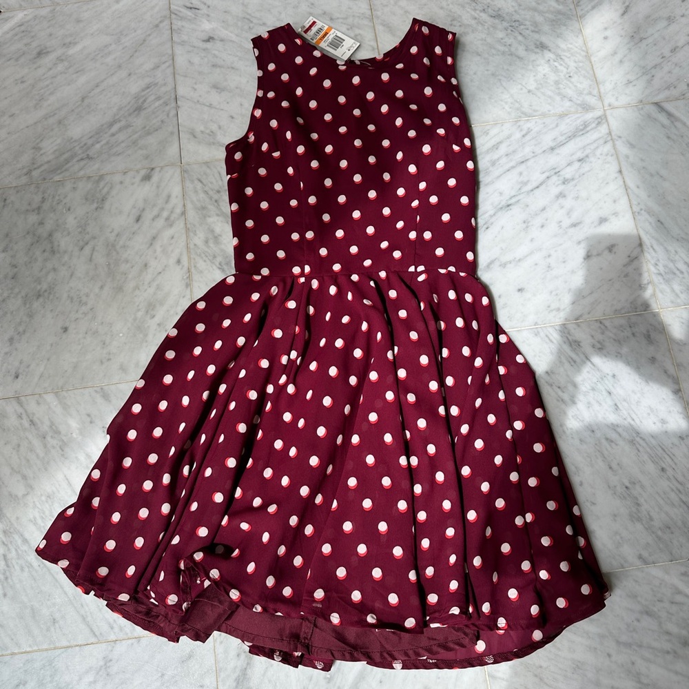 Maison Jules Women’s Polka Dot Dress